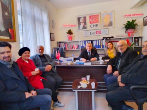  CHP kargı ilçe teşkilatı, CHP Osmancık ilçe teşkilatına  hayırlı olsun ziyaretinde bulundu