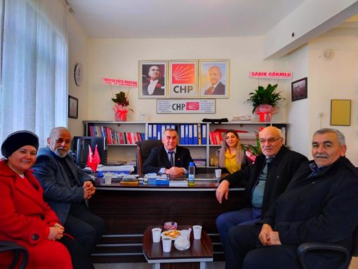  CHP kargı ilçe teşkilatı, CHP Osmancık ilçe teşkilatına  hayırlı olsun ziyaretinde bulundu 1