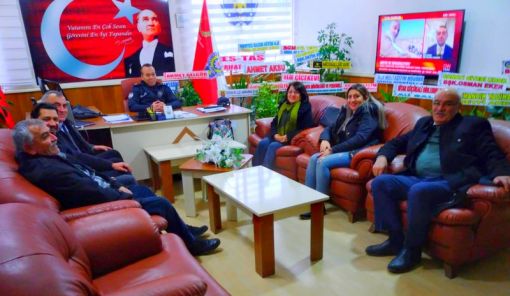  CHP Osmancık ilçe teşkilatından  hayırlı olsun ziyaretleri