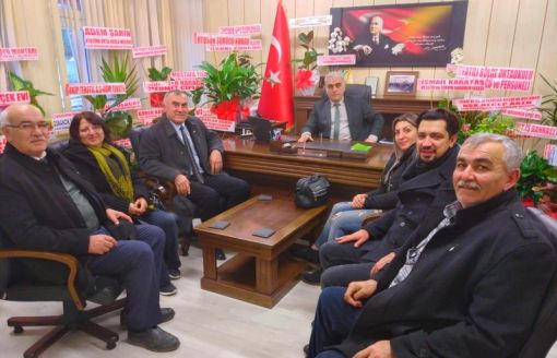  CHP Osmancık ilçe teşkilatından  hayırlı olsun ziyaretleri 1