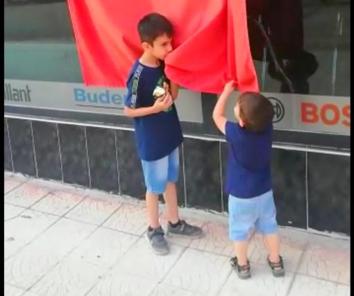  Küçük Çocukların Türk Bayrağı Sevgisi 3