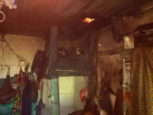  Öbektaş köyünde ev yangını korkuttu 5