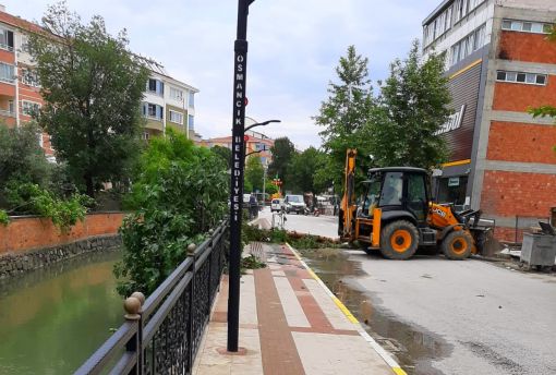  Osmancık  Belediyesi tehlike arz eden ağaçlar İçin önlem alıyor 3