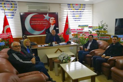  Osmancık Basın Mensuplarından Emniyet Müdürüne Ziyaret
