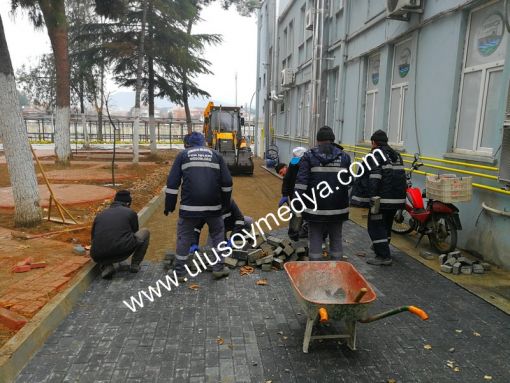  Osmancık Belediye binasının yanına kilit parke taşı 2