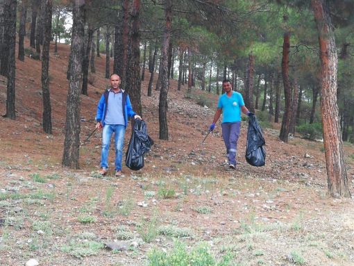  Osmancık Belediyesi Düztepe Çamlık Piknik Alanını temizledi 