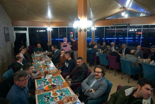 Osmancık Belediyesi'nde emekli olan personele veda yemeği 1