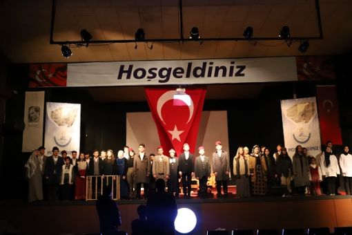  Osmancık Cumhuriyet Anadolu Lisesi Mehmet Akif Ersoy’u andı 1