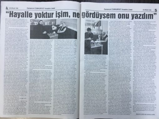  Osmancık Cumhuriyet Anadolu Lisesinden “Mehmet Akif Ersoy Özel Sayılı Gazete” 3