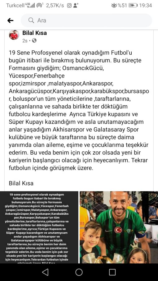   Osmancık'ın efsane futbolcusu Bilal Kısa futbolu bıraktı 8