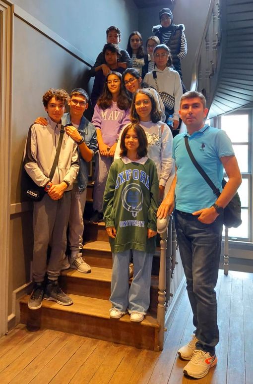  Osmancık Ömer Derindere Fen Lisesi öğrencileri kitap fuarında 9