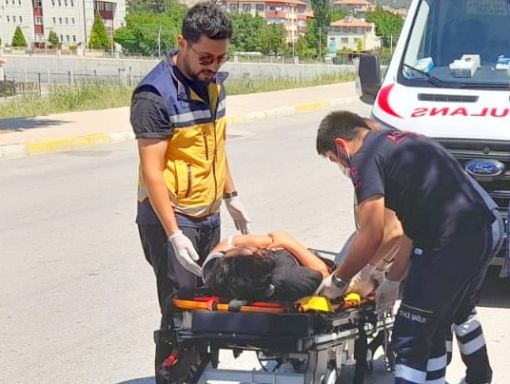 Osmancık’ta bisikletten düşen çocuk yaralandı 2
