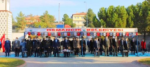  Osmancık'ta Cumhuriyet Bayramı  törenle kutlandı