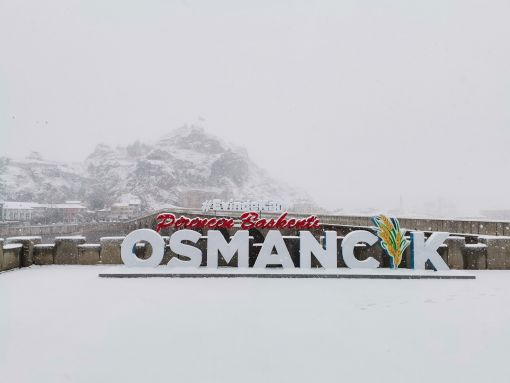 Osmancık'ta kar sevinci 6