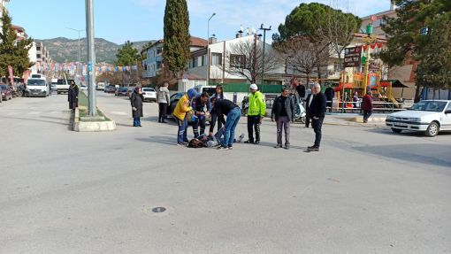  Osmancık'ta motosiklet kazası 1 yaralı 10