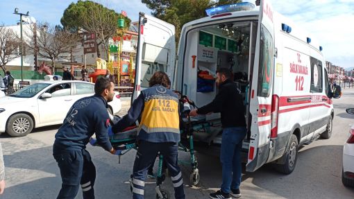  Osmancık'ta motosiklet kazası 1 yaralı 15