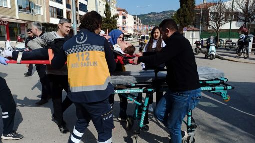  Osmancık'ta motosiklet kazası 1 yaralı 5