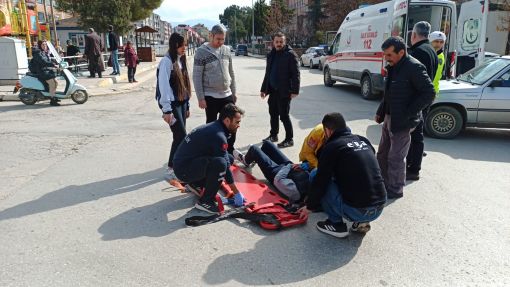  Osmancık'ta motosiklet kazası 1 yaralı 6