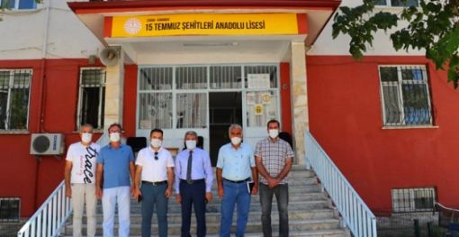  Osmancık'taki okulları inceledi
