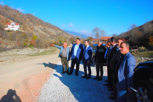  Osmancık’ı Vezirköprü’nün köylerine bağlayan yol hizmete açıldı 18