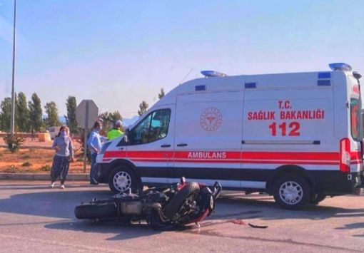  Osmancık’ta motosiklet sürücüsü ölümden döndü 7
