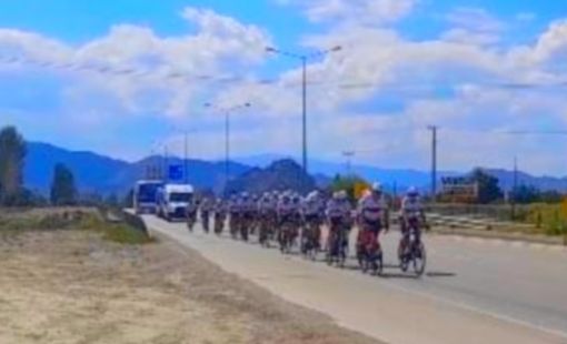  19 Mayıs için Kocaeli'den Samsun'a pedal çeviren bisikletçiler Osmancık'ta 5