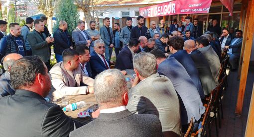 AK Parti Osmancık Belediye Başkan Adayı Kurşun'dan Başkan Gelgör'e ziyaret 4