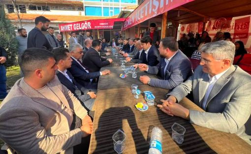  AK Parti Osmancık Belediye Başkan Adayı Kurşun'dan Başkan Gelgör'e ziyaret 7