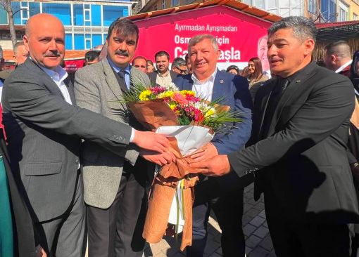  AK Parti Osmancık Belediye Başkan Adayı Kurşun'dan Başkan Gelgör'e ziyaret 8