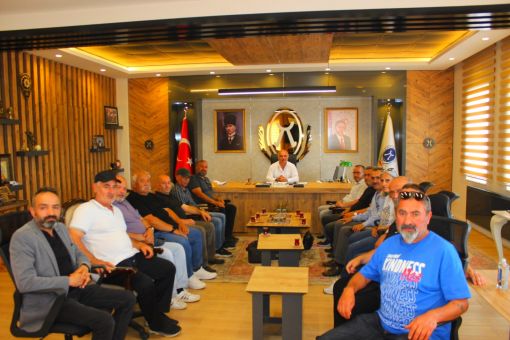  Başkan Aydın, HGYD üyelerini ağırladı, yatırımları anlattı 10
