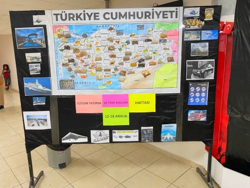  Osmancık 75. Yıl Cumhuriyet İlkokulu'nda Yerli Malı Pazarı kuruldu 3