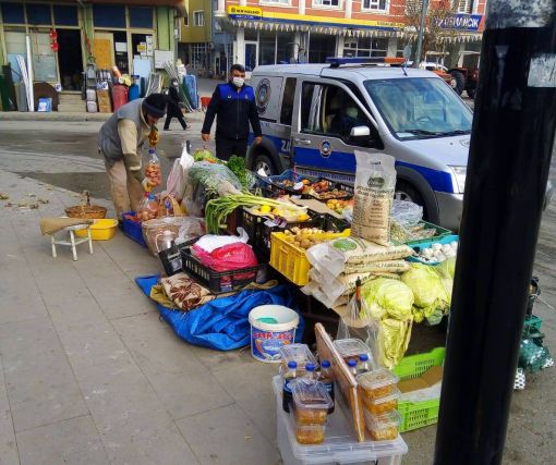  Osmancık Belediyesi Zabıta Müdürlüğünden marketlerde etiket ve kaldırım işgali denetimi 