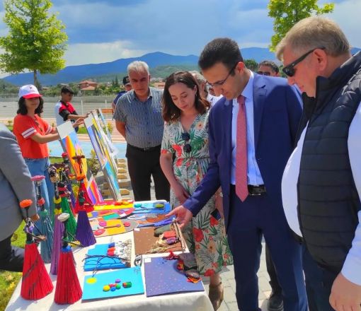  Osmancık Mehmet Akif Ersoy Ortaokulu Görsel Sanatlar Yıl Sonu Sergisi göz doldurdu 3