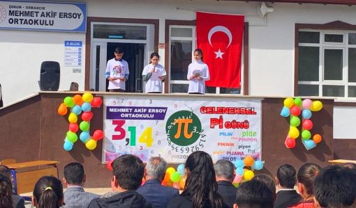  Osmancık Mehmet Akif Ersoy Ortaokulunda Dünya Pi Günü Kutlandı 3