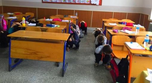  Osmancık okullarında deprem tatbikatı 3