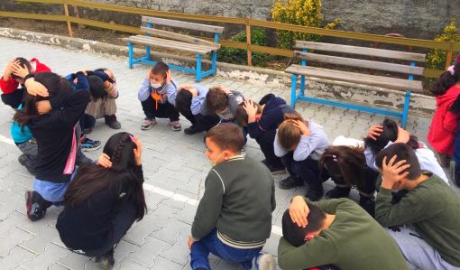  Osmancık okullarında deprem tatbikatı 7