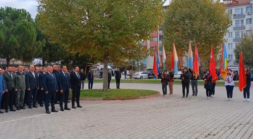  Osmancık'ta 10 Kasım günü  Atatürk Törenlerle anıldı 11