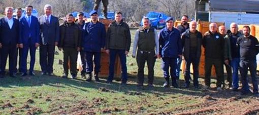  Osmancık'ta 5 kızıl geyik doğaya salındı 3