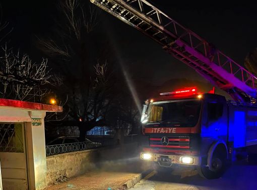  Osmancık'ta baca yangını korkuttu 7