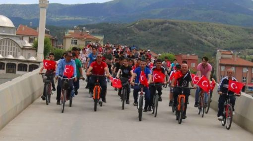  Osmancık'ta bisiklet etkinliği gerçekleşti 7