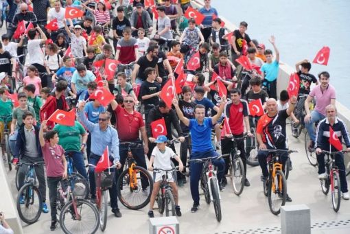  Osmancık'ta bisiklet etkinliği gerçekleşti 9
