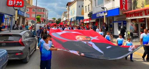  Osmancık'ta Çoşklulu Gençlik Yürüyüşü  1