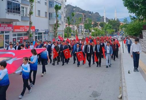  Osmancık'ta Çoşklulu Gençlik Yürüyüşü  6