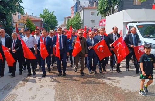  Osmancık'ta Coşkulu Gençlik Yürüyüşü  8