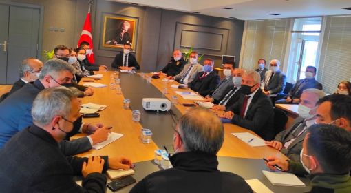  Osmancık'ta İlçe İdare Şube Başkanları Toplantısı
