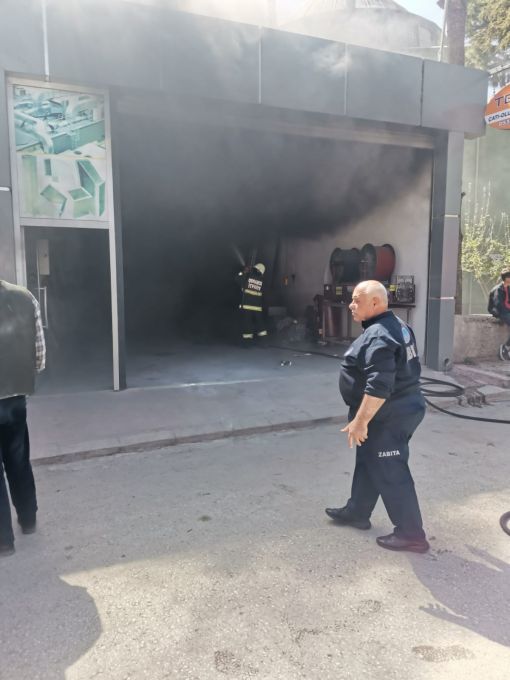  Osmancık'ta işyerinde çıkan yangın korkuttu 5