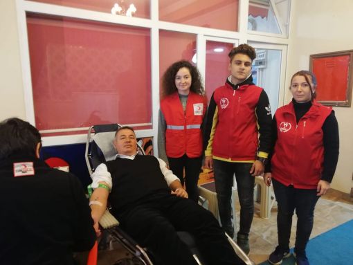 Osmancık'ta Kan Bağışı Kampanyasına yoğun ilgi 1