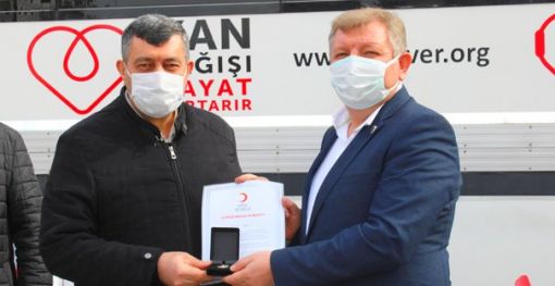 Osmancık'ta Kan bağışında bulunanlara madalya 3