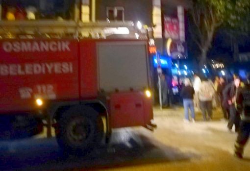 Osmancık'ta köfteci dükkanında yangın  paniği 4