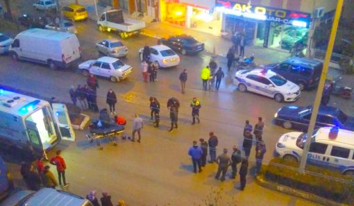  Osmancık'ta Motosiklet ile Otomobil Çarpıştı 1 ağır yaralı 3